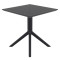 Уличный стол Siesta Sky Table 70 Черный (Black)-8-thumb