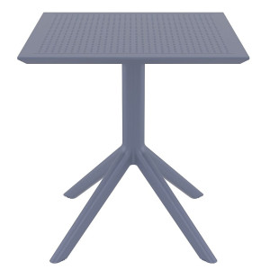 Уличный стол Siesta Sky Table 70 Темно-серый (Dark grey)