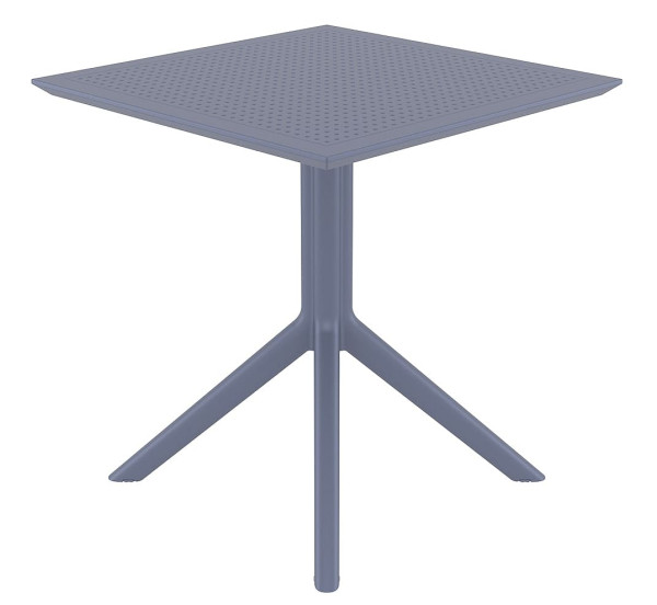 Уличный стол Siesta Sky Table 70 Темно-серый (Dark grey)-5