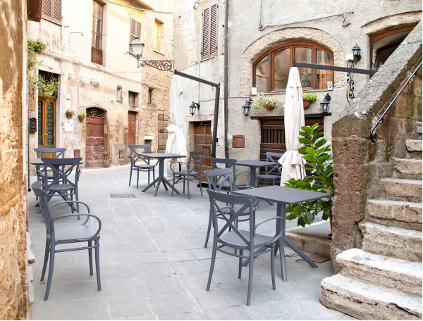 Уличный стол Siesta Sky Table 70 Темно-серый (Dark grey)-3