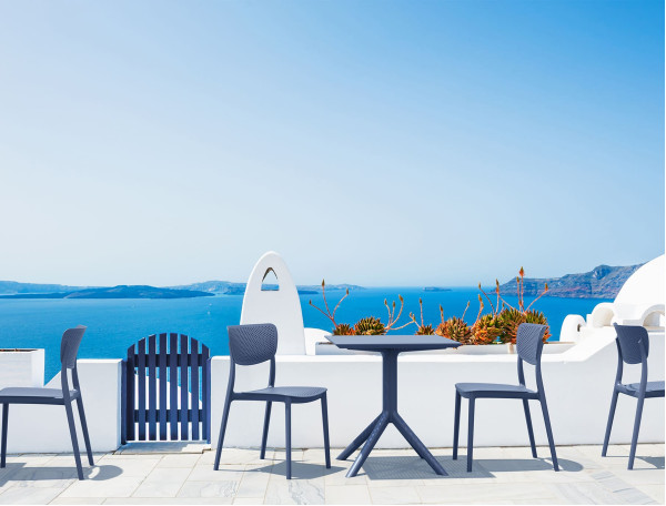 Уличный стол Siesta Sky Table 70 Темно-серый (Dark grey)-2