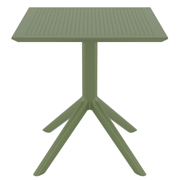 Уличный стол Siesta Sky Table 70 Зеленый (Olive Green)-0