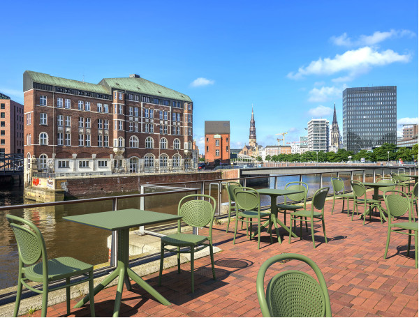 Уличный стол Siesta Sky Table 70 Черный (Black)-12