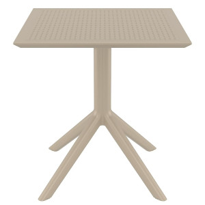 Уличный стол Siesta Sky Table 70 Бежевый (Taupe)