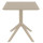 Уличный стол Siesta Sky Table 70 Бежевый (Taupe)