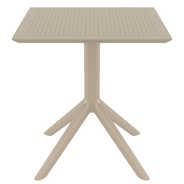Уличный стол Siesta Sky Table 70 Бежевый (Taupe)-0