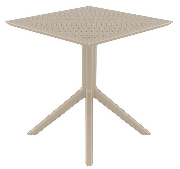 Уличный стол Siesta Sky Table 70 Бежевый (Taupe)-3