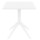 Вуличний стіл Siesta Sky Table 70 Білий (White)