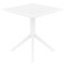 Уличный стол Siesta Sky Table 70 Белый (White)-3-thumb