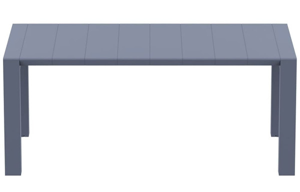 Раздвижной уличный обеденный стол Siesta Vegas 180–220 см Темно-серый (Dark Grey)-9