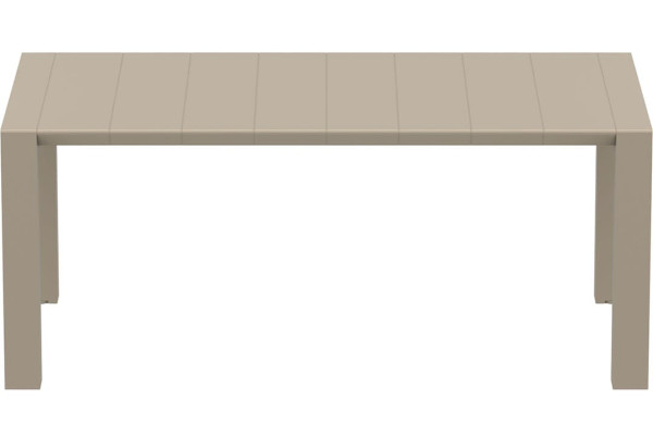 Розсувний вуличний обідній стіл Siesta Vegas 180-220 см Бежевий (Taupe)-7