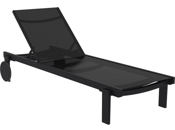 Вуличний шезлонг Siesta Casablanca Чорний (Black)-0