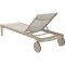 Уличный шезлонг Siesta Casablanca Бежевый (Taupe)-5-thumb