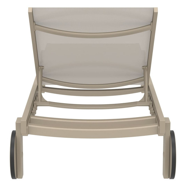 Уличный шезлонг Siesta Casablanca Бежевый (Taupe)-7