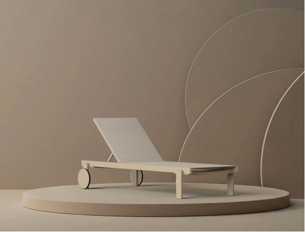 Уличный шезлонг Siesta Casablanca Бежевый (Taupe)-2