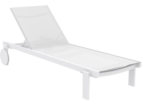 Уличный шезлонг Siesta Casablanca Белый (White)-0