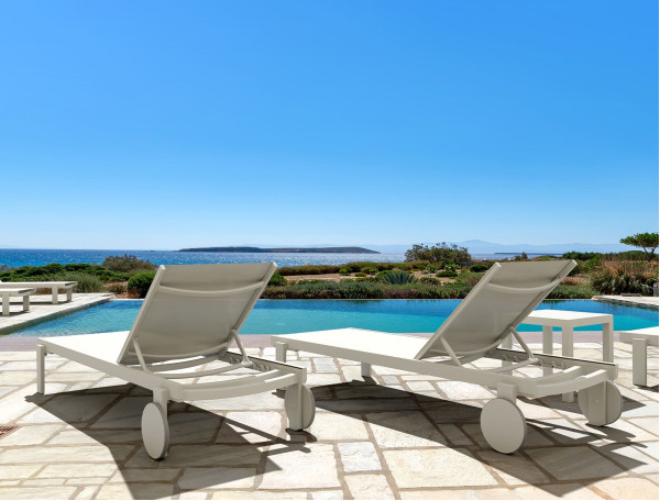 Уличный шезлонг Siesta Casablanca Белый (White)-1