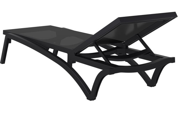 Вуличний шезлонг Siesta Pacific Чорний (Black Black)-7
