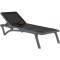 Уличный шезлонг Siesta Pacific Темно-серый/черный (Dark Grey Black)-12-thumb