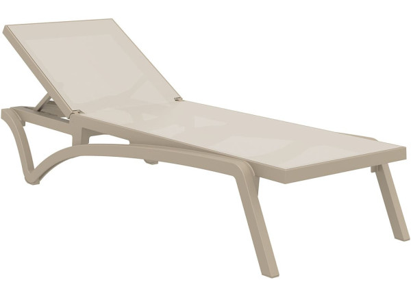 Уличный шезлонг Siesta Pacific Бежевый (Taupe Taupe)-6