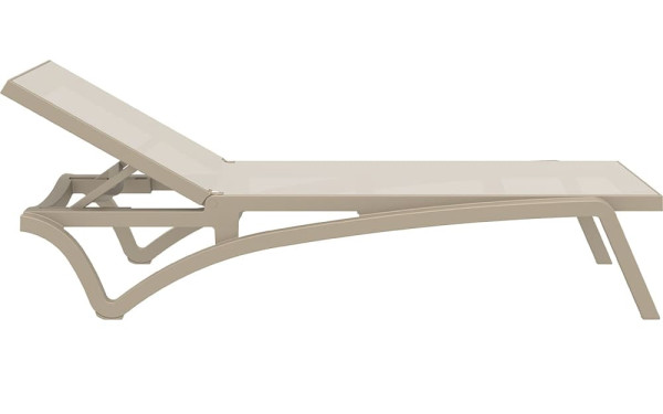 Уличный шезлонг Siesta Pacific Бежевый (Taupe Taupe)-7