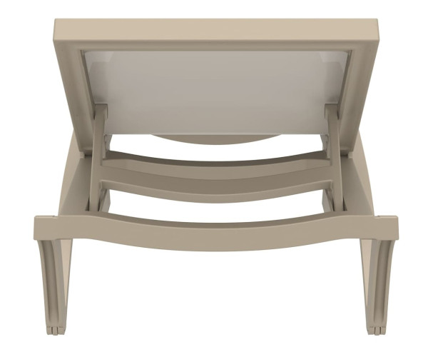 Уличный шезлонг Siesta Pacific Бежевый (Taupe Taupe)-10