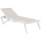 Вуличний шезлонг Siesta Pacific Білий/бежевий (White Taupe)-4-thumb