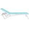 Уличный шезлонг Siesta Pacific Белый/бирюзовый (White Turqouise)-6-thumb