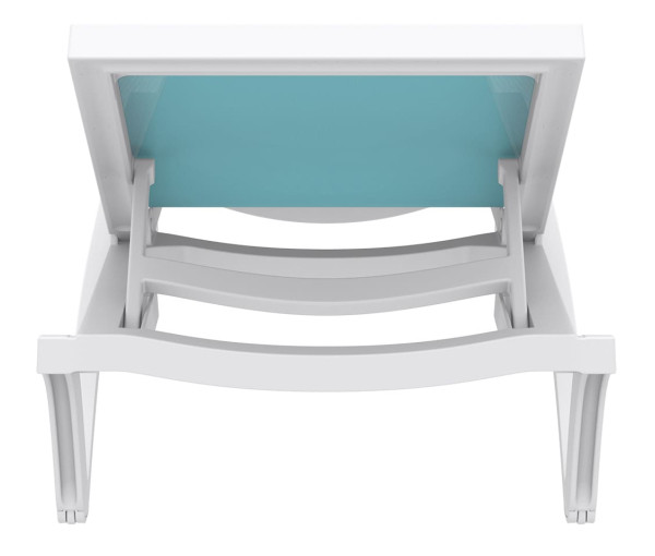 Уличный шезлонг Siesta Pacific Белый/бирюзовый (White Turqouise)-9