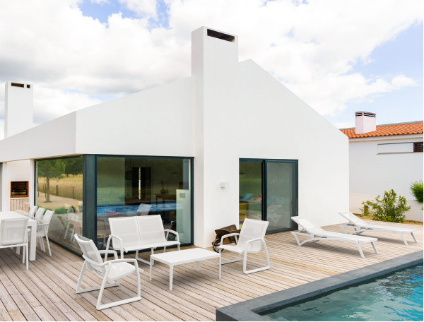 Вуличний шезлонг Siesta Pacific Білий (White White)-6