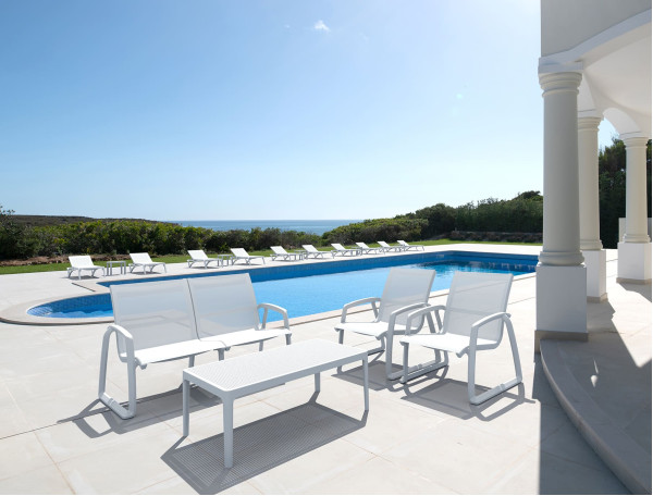 Вуличний шезлонг Siesta Pacific Білий (White White)-8