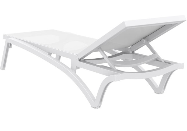 Вуличний шезлонг Siesta Pacific Білий (White White)-14
