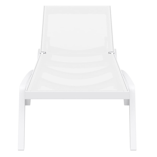 Вуличний шезлонг Siesta Pacific Білий (White White)-15