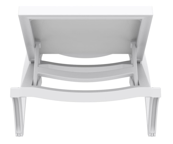 Вуличний шезлонг Siesta Pacific Білий (White White)-16