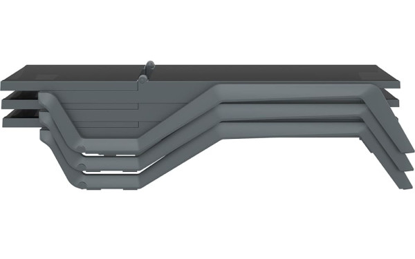 Уличный шезлонг Siesta Rio Бежевый (Taupe Taupe)-9