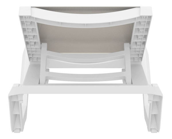Уличный шезлонг Siesta Rio Белый/бежевый (White Taupe)-6