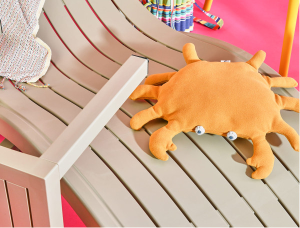 Вуличний шезлонг Siesta Slim Бежевий (Taupe)-11