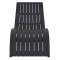 Вуличний шезлонг Siesta Slim Чорний (Black)-6-thumb