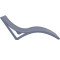 Вуличний шезлонг Siesta Slim Темно-сірий (Dark Grey)-1-thumb