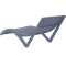 Вуличний шезлонг Siesta Slim Темно-сірий (Dark Grey)-2-thumb