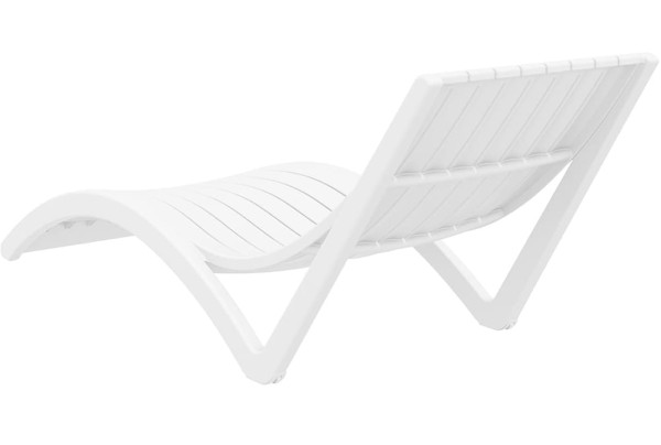 Вуличний шезлонг Siesta Slim Білий (White)-7