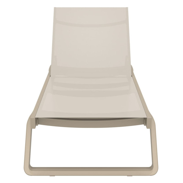 Уличный шезлонг Siesta Tropic Бежевый (Taupe Taupe)-10