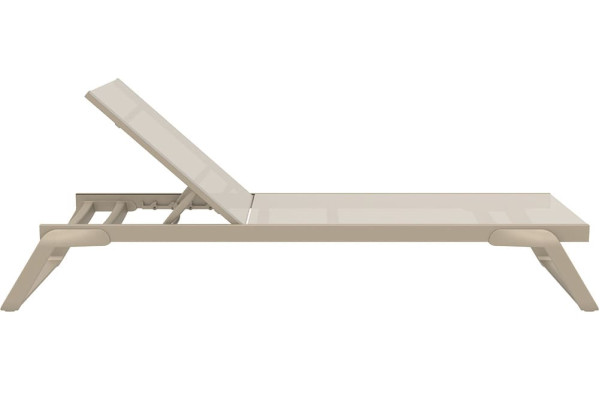 Уличный шезлонг Siesta Tropic Бежевый (Taupe Taupe)-8