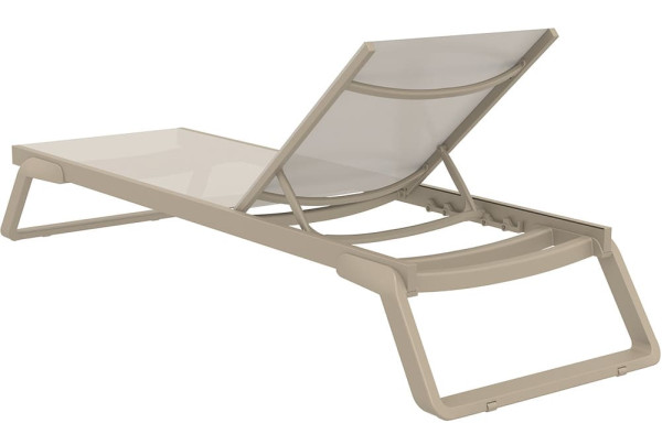 Уличный шезлонг Siesta Tropic Бежевый (Taupe Taupe)-9