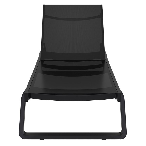 Вуличний шезлонг Siesta Tropic Чорний (Black Black)-3