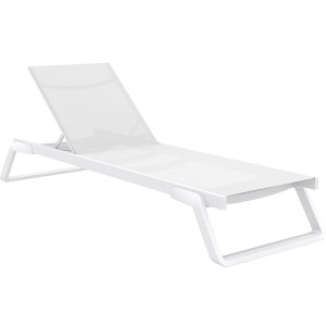 Вуличний шезлонг Siesta Tropic Білий (White White)