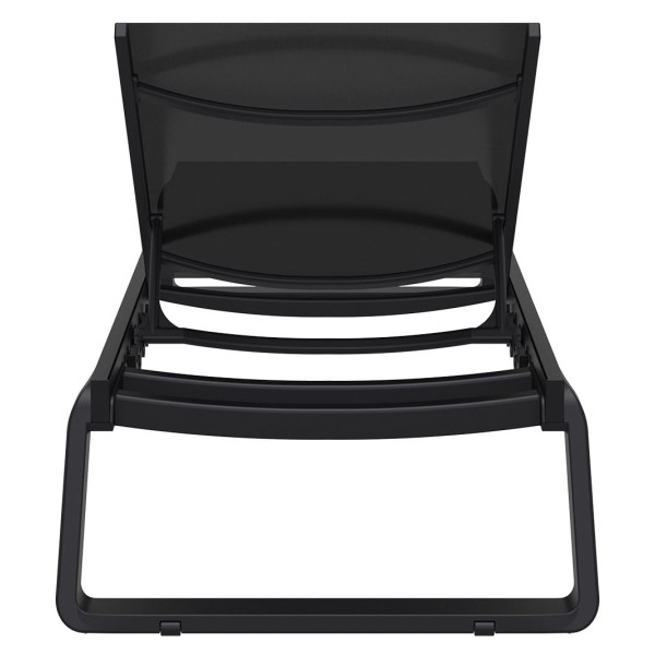 Вуличний шезлонг Siesta Tropic Чорний (Black Black)-4