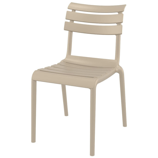 Стул пластиковый Siesta Helen Бежевый (Taupe)-1