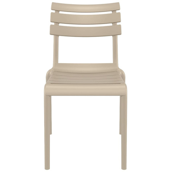 Стул пластиковый Siesta Helen Бежевый (Taupe)-2