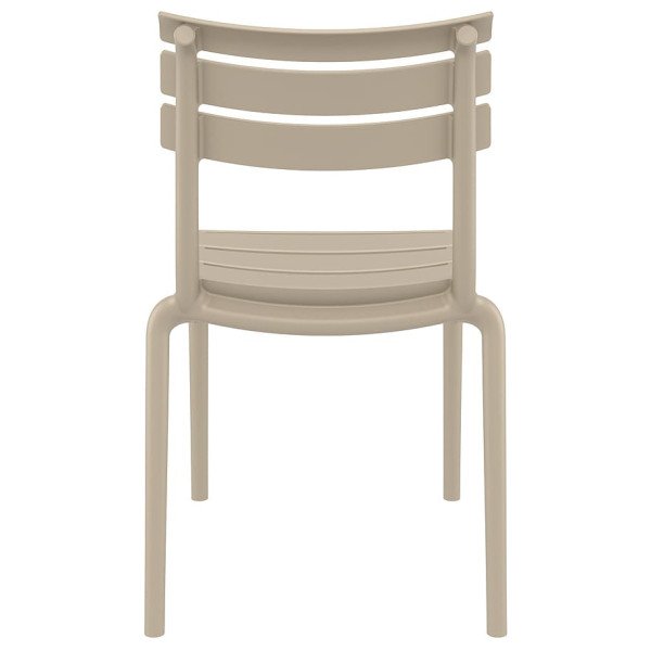 Стул пластиковый Siesta Helen Бежевый (Taupe)-5